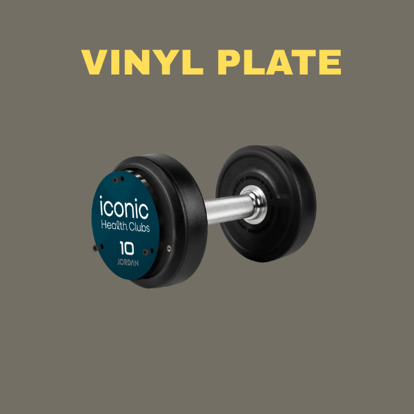 JORDAN Custom Hybrid Dumbbells (Premium Urethane)
