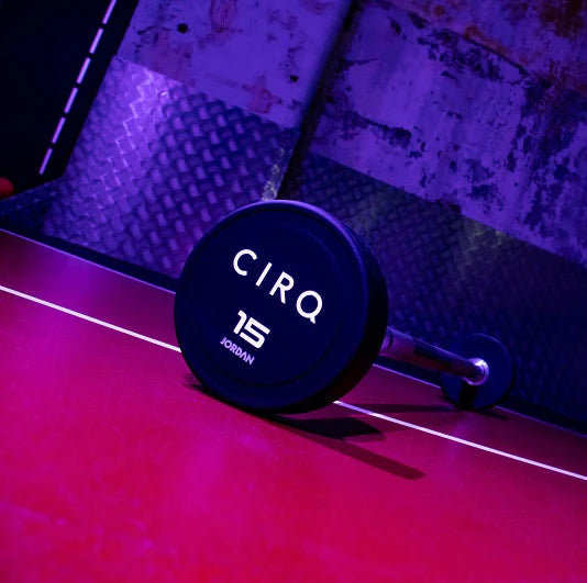 JORDAN Custom Branded Urethane Barbells (Straight or Bars)