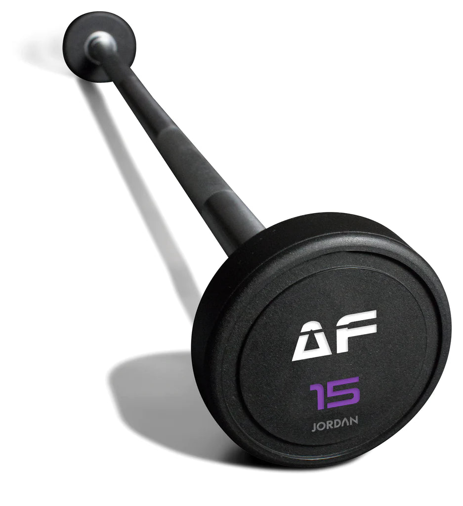 JORDAN Custom Branded Urethane Barbells (Straight or Bars)