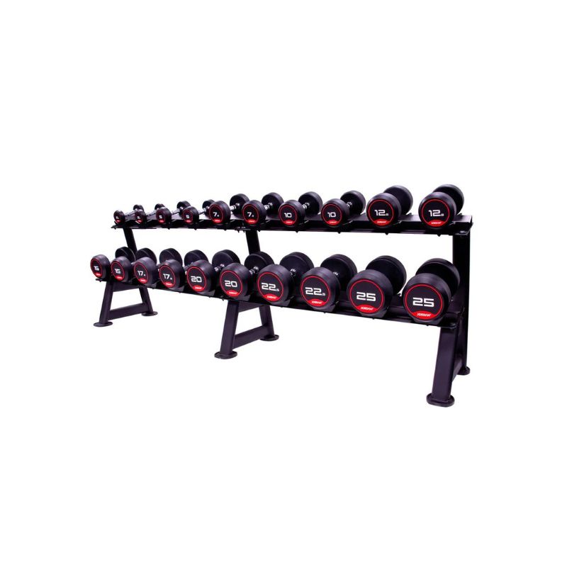 JORDAN 10 Pair Dumbbell Rack (2 tier)