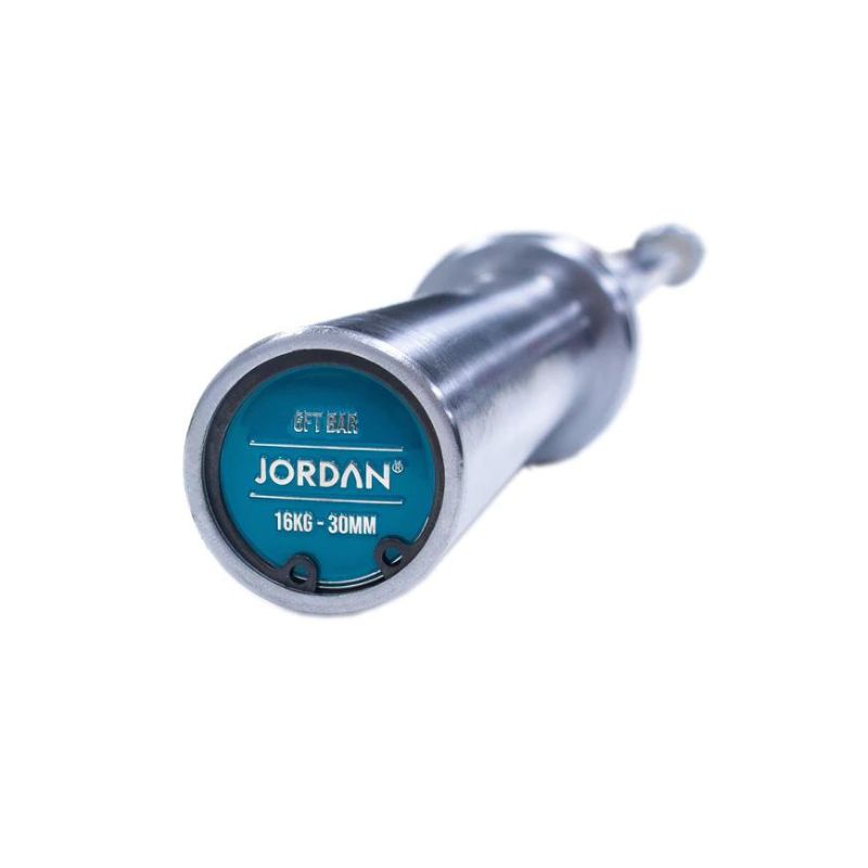 JORDAN Steel Series Straight Olympic Bars with Bearings