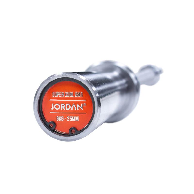 JORDAN Steel Series Super Curl Bar with Bearings