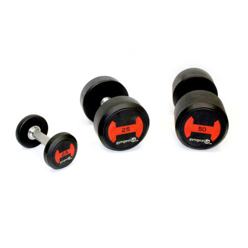 2.5kg - 50kg Rubber Dumbbells Set