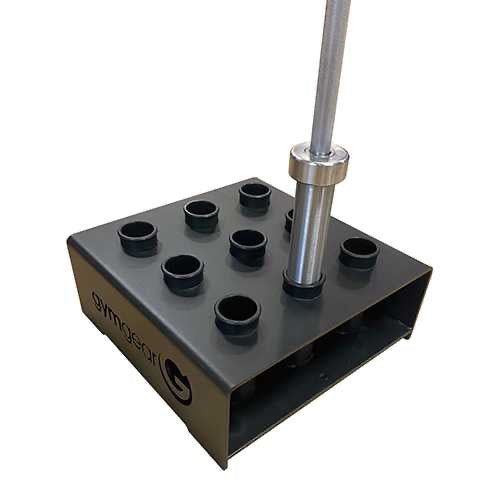 GymGear Vertical Olympic Bar Holder
