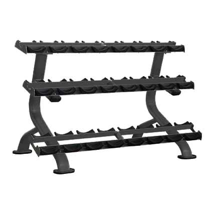 3 Tier / 12 Pair Dumbbell Rack