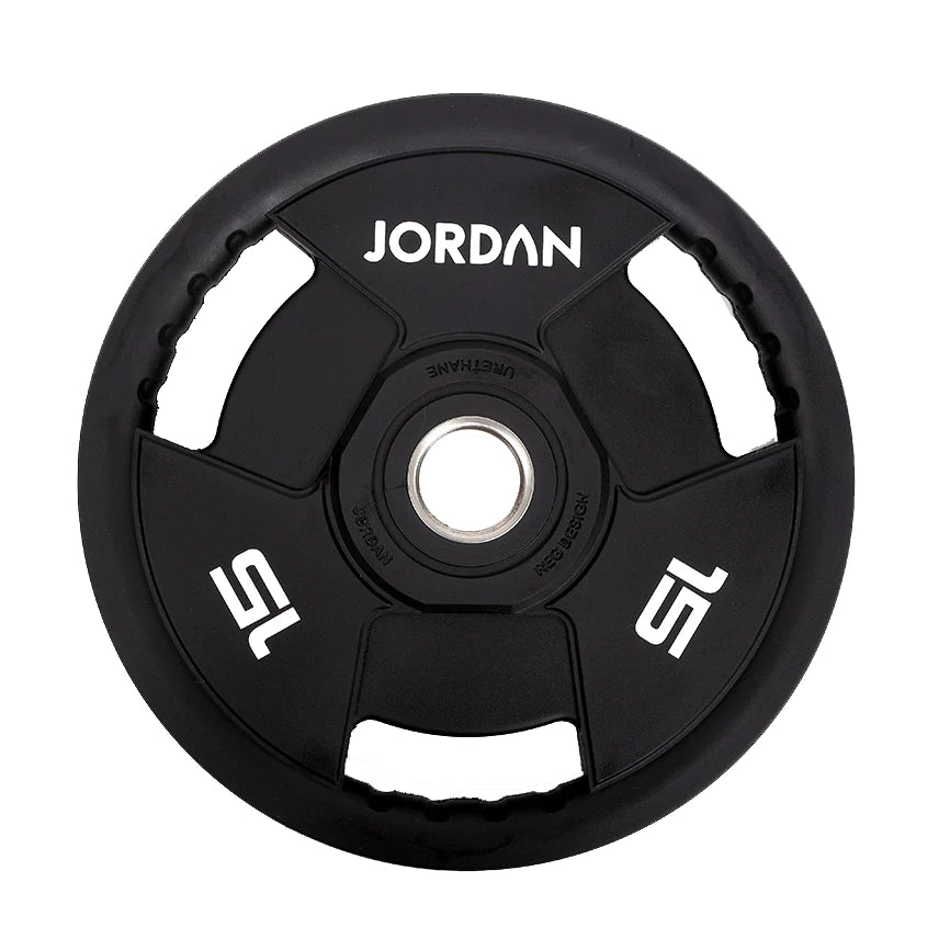 JORDAN Urethane Tri-Grip Olympic Plates
