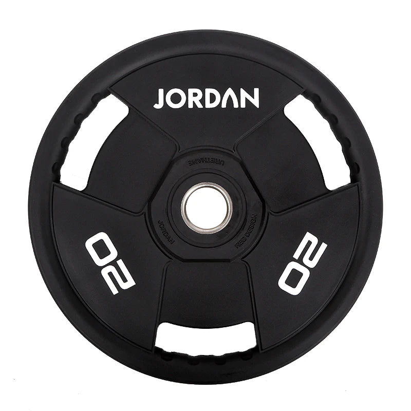 JORDAN Urethane Tri-Grip Olympic Plates