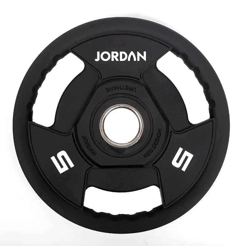 JORDAN Urethane Tri-Grip Olympic Plates