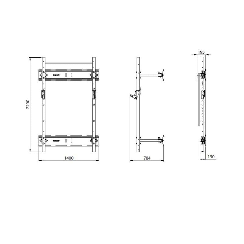 JORDAN Folding Multi-Use Gym Rack