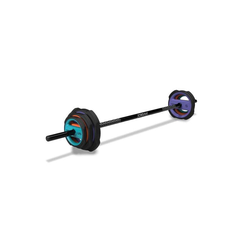 JORDAN Ignite Pump X ™ Urethane Studio Barbell Sets and Plates