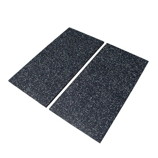 30mm Premium Black Rubber Tile (1m x 0.5m / Grey Fleck)