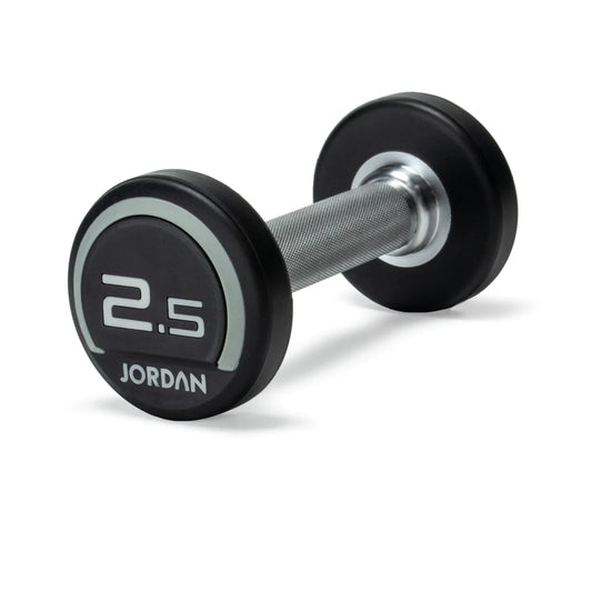 ORDAN Urethane Dumbbells Pairs and Sets- Up to 75kg (Gray)