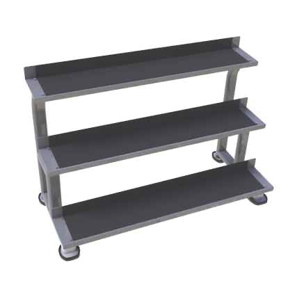 GymGear 3 Tier Kettlebell Rack