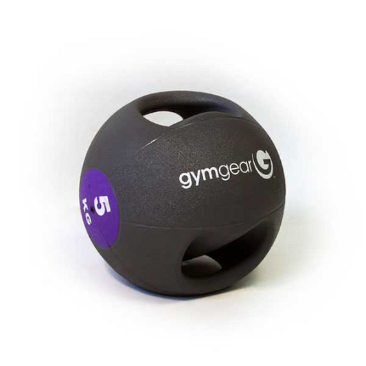 GymGear 5kg Medicine Ball With Handles