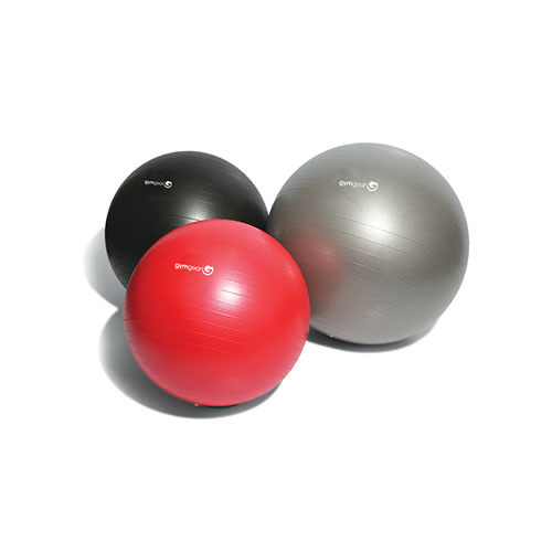 GymGear 75cm Gym Ball - Silver