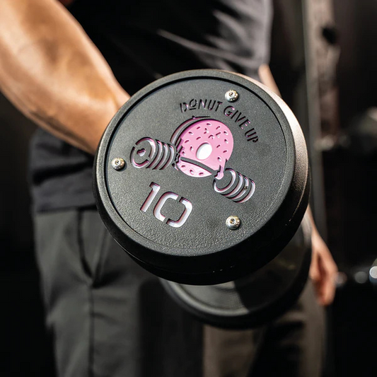 JORDAN Custom Hybrid Dumbbells (Premium Urethane)